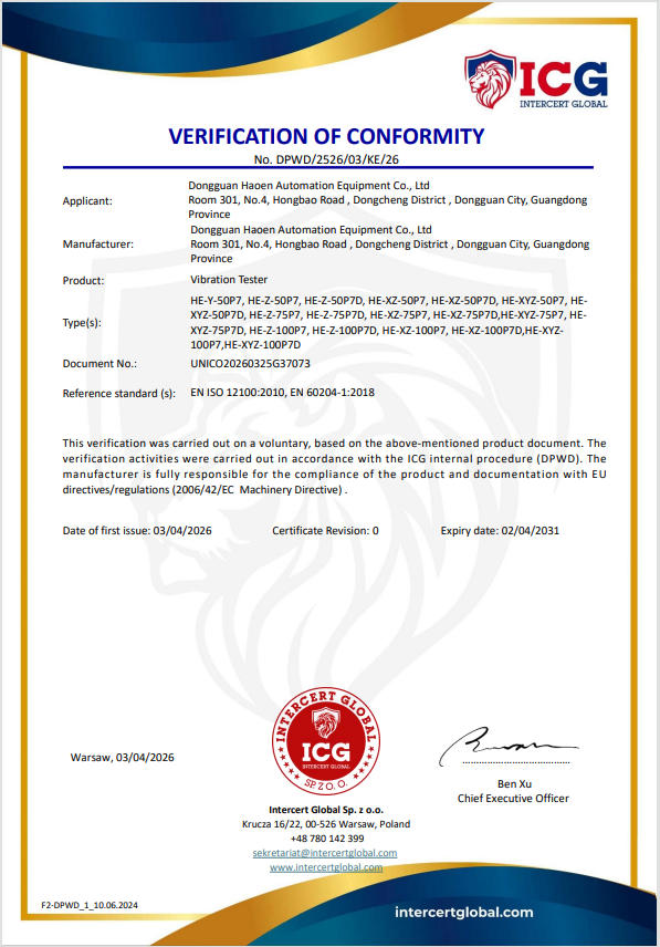 ISO 14001:2015 Certificate
